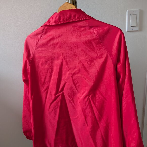 Vintage Red Windbreaker - Vintage 90s Size Medium - Picture 2 of 8
